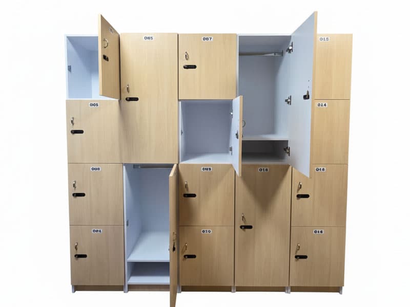 LOCKERS DE MADERA / MDF