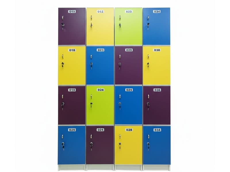 LOCKERS DE PLÁSTICO (PVC)