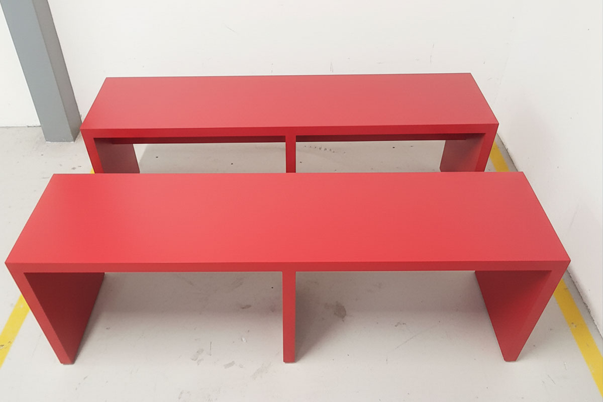 Banca de Vestidor (PVC o Metal)