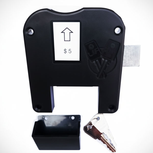 Cerradura de Moneda (Retornable/Alcancía)